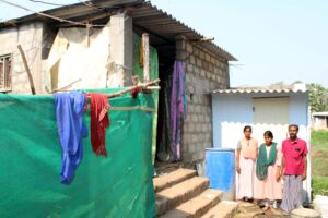 Guntur, India: toilette nei villaggi